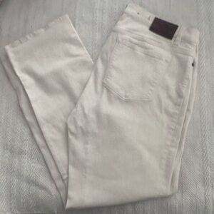 Ralph Lauren Cream Jeans with Brown Label